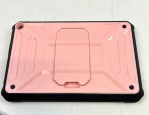SKU2664 7.5" x 5" Pink Tablet Case with Built-In Screen Protector & Kickstand